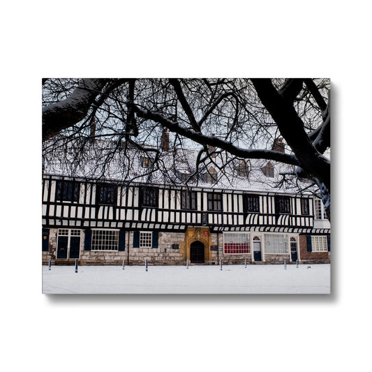 St Williams College York in snow. UK Canvas