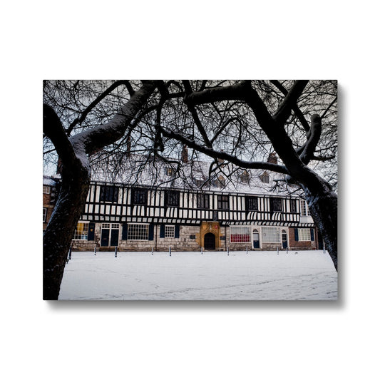 St Williams College York in snow. UK Canvas