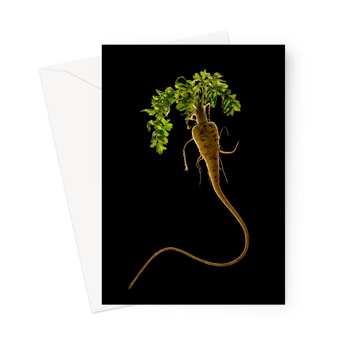 Quirky Parsnip Greeting Card