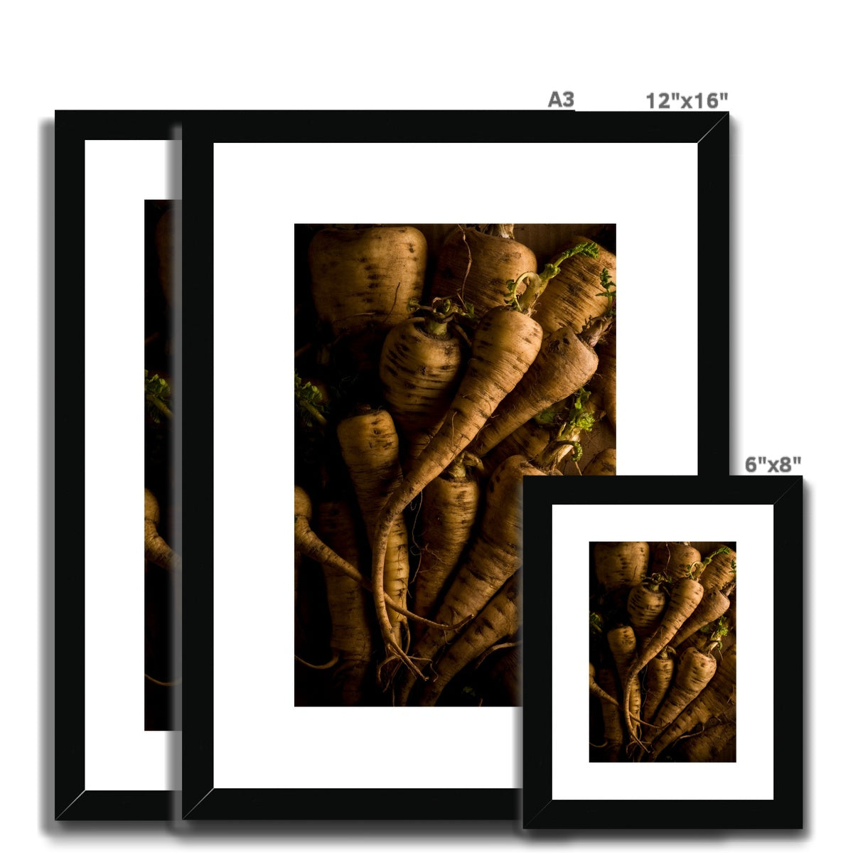 Parsnips - still life Framed & Mounted Print