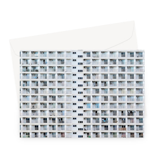 Apartment block Greeting Card