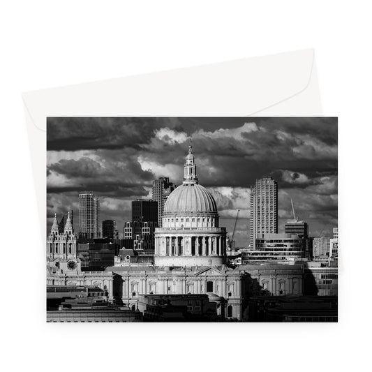 St Paul's Cathedral, London. Greeting Card